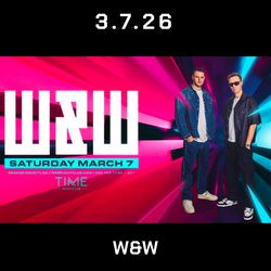 W&W Time Nightclub Saturday