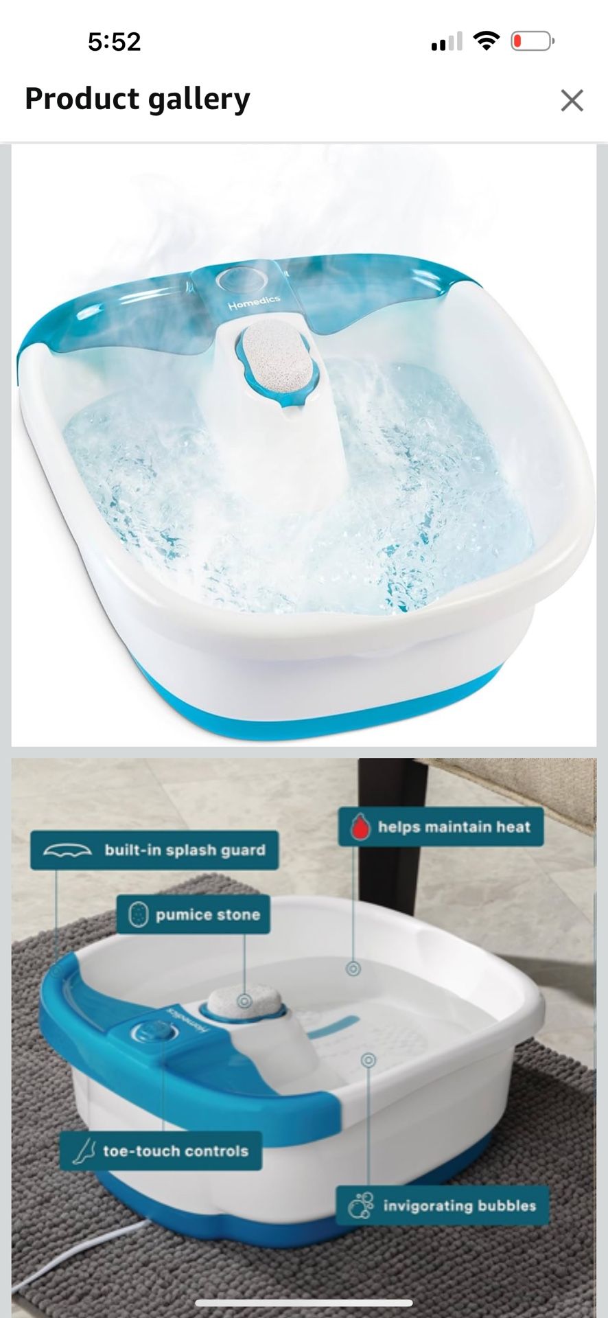 Foot Spa - Never opened