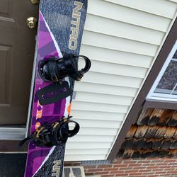 Nitro Pyro 165 Snowboard Made In Austria