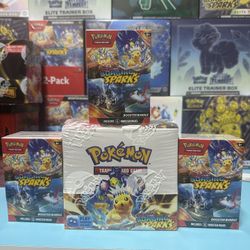 Surging Sparks Booster Box And Bundle Set
