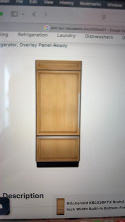 Brand new KitchenAid refrigerator
