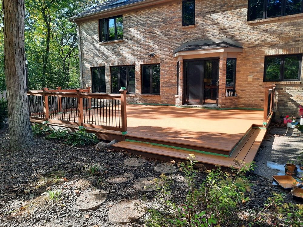 Deck Clean Stain.