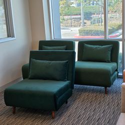 32" Wide Futon Chair Bed ($30 Each Firm)