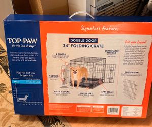 New in box pet crate