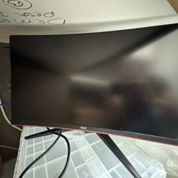 AOC 24in curved gaming monitor 24G10D make an offer
