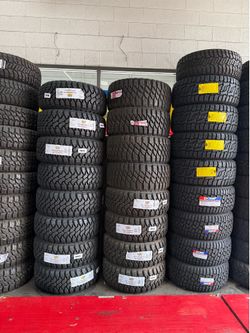 33X12.50R17 SET OF 4 MUD TIRES ON SPECIAL WE DO FINANCE NO DOWN PAYMENT