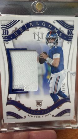 Jaxson Dart national treasures /49 patch