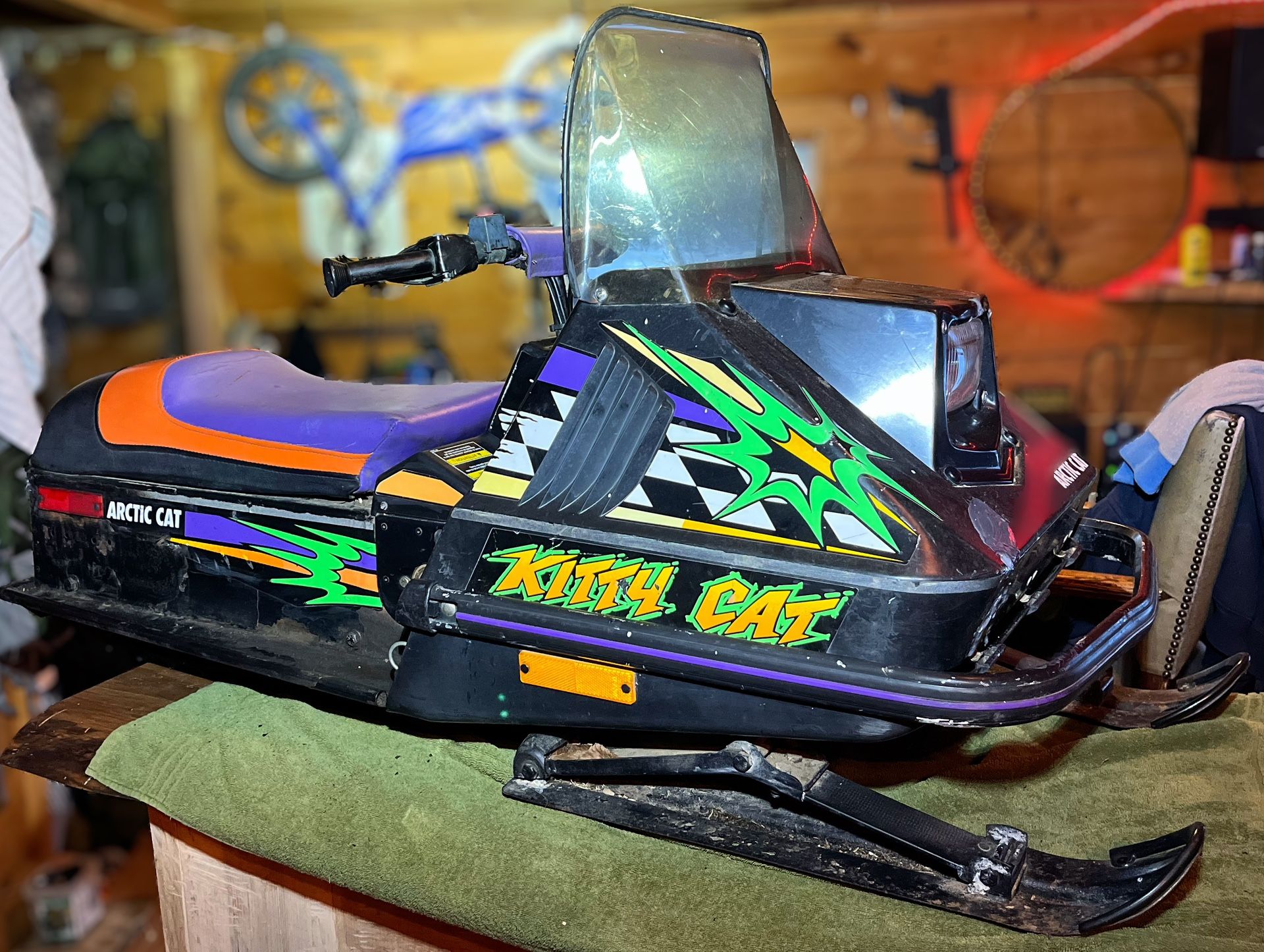 1997 Arctic Cat Kitty Cat 60 Snowmobile