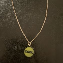 “Cool” Pendant Necklace