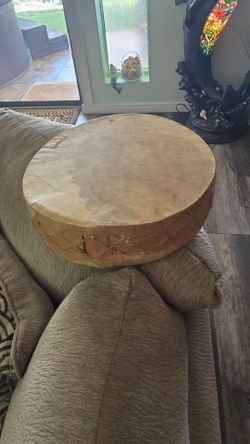 Antique medican drum