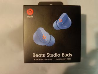 Beats Studio Buds MMT73PA Ocean Blue 2022 Version New Sealed In Box 