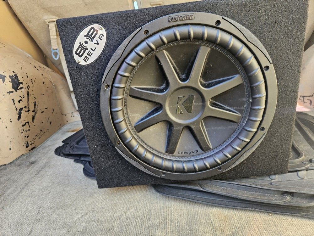 Kicker Speaker And Amp