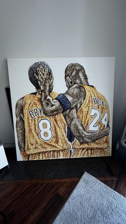 5‘ X 5‘ Kobe Bryant Painting