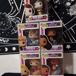 5Disney Princesses Funko Pop Set