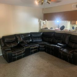 Lazy Boy Recliner Sectional 