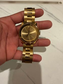 Gold Movado Bold Watch