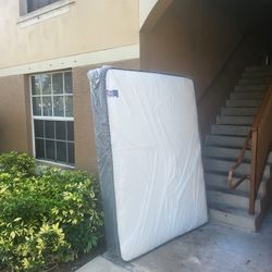 NEW QUEEN MATTRESS AND BOX SPRING -- Also Available In All Sizes.