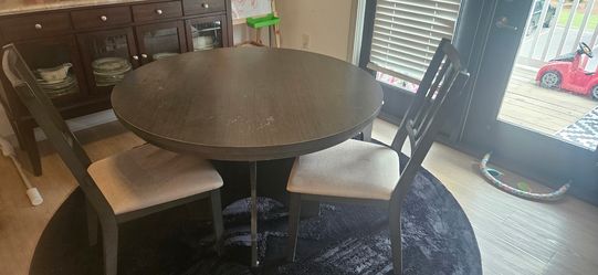 Table and chairs