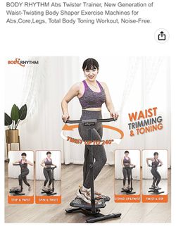 Abs Twister Trainer, New Generation of Waist-Twisting Body Shaper Exercise  Machines for Abs, Core, Legs, Total Body Toning Workout, Noise-Free. for  Sale in Las Vegas, NV - OfferUp