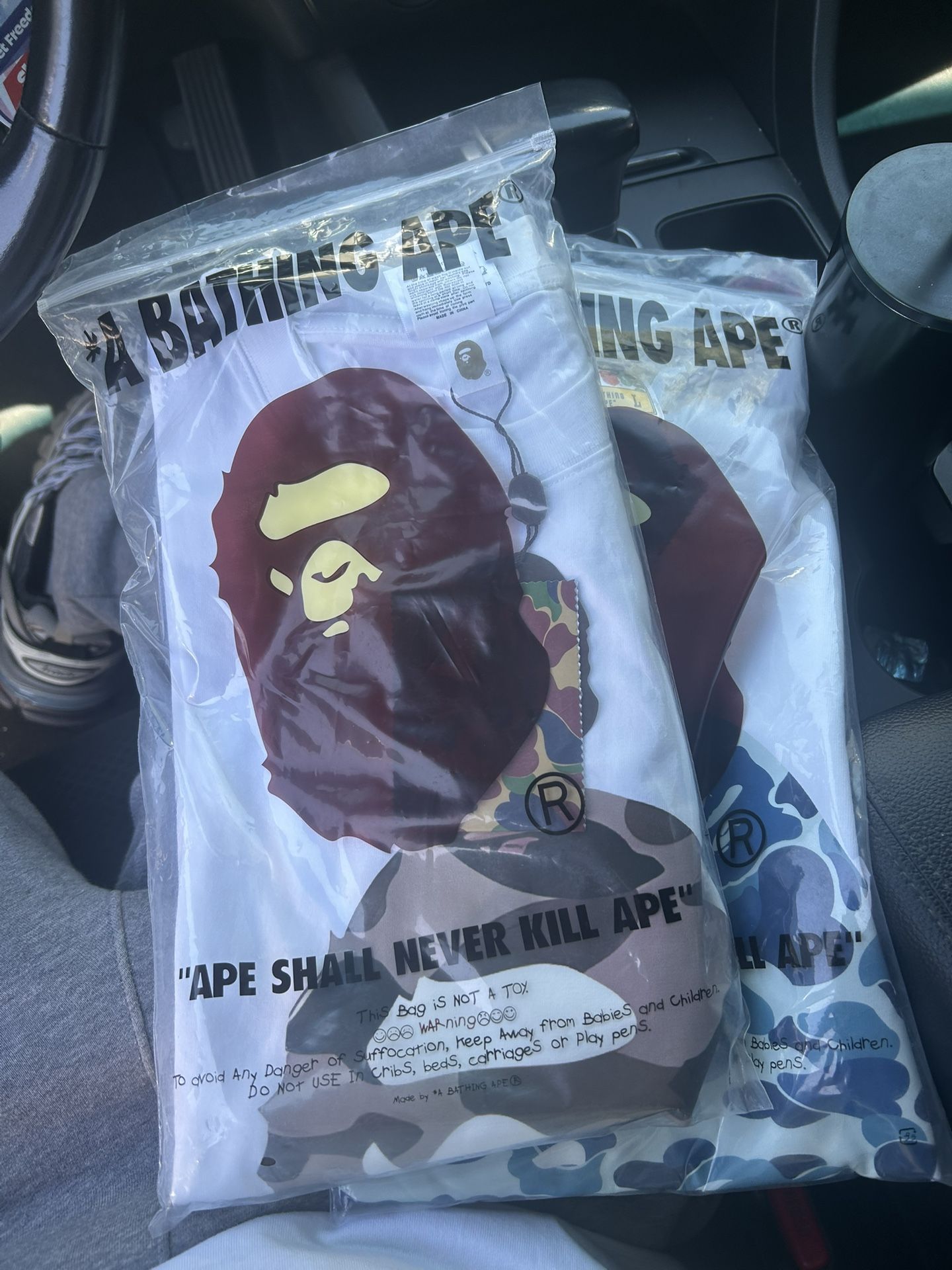 Bape Shirts Size L