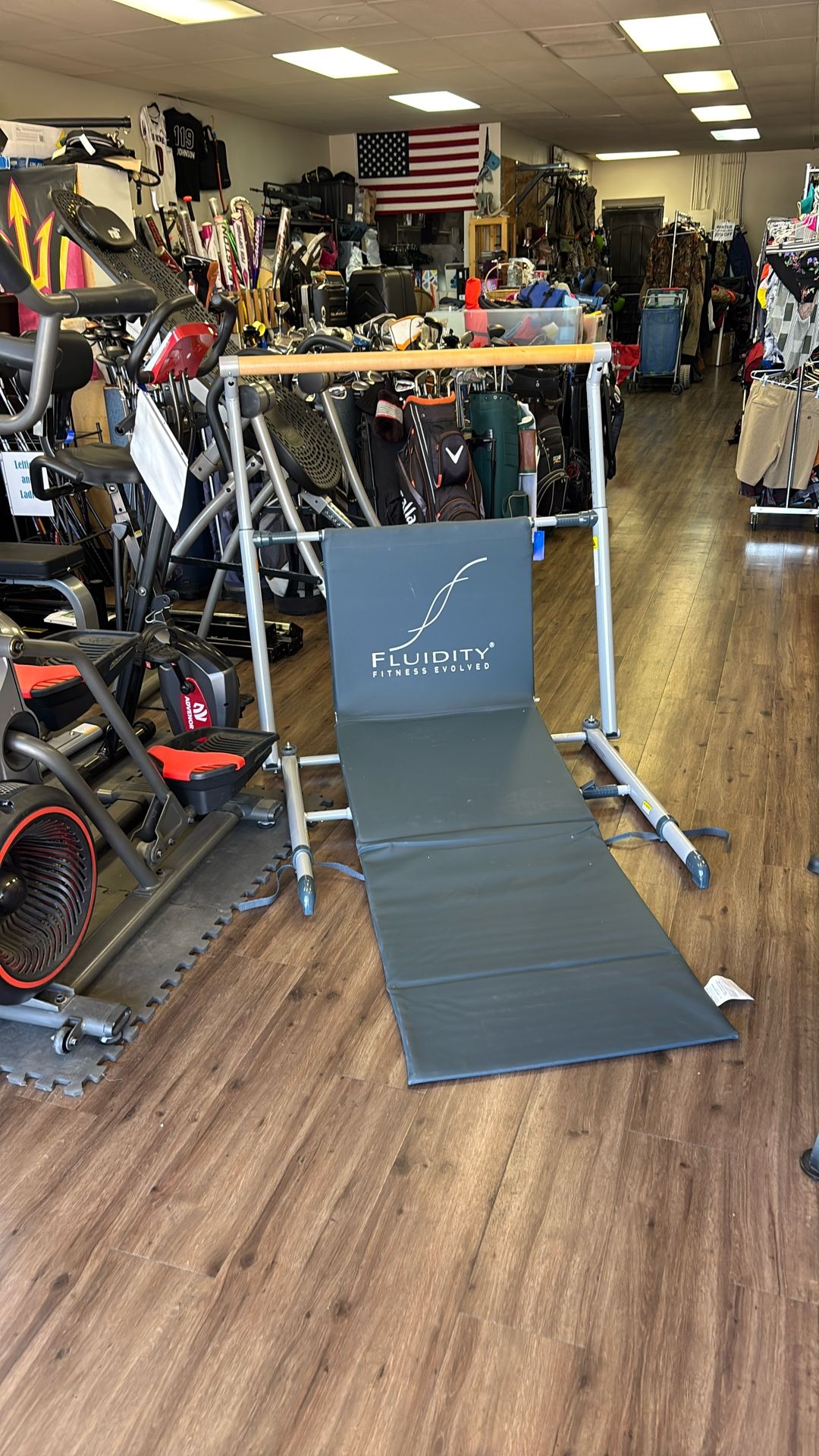 Fluidity Barre Exercise Equipment