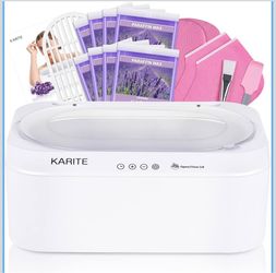 KARITE Paraffin Wax Machine for Hands and Feet with Auto Open Lid, Paraffin Bath,20Min Fast Wax Meltdown, Precision Temperature Control, 4500ml Paraff