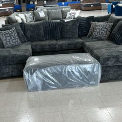 Grey sectional 3pc set
