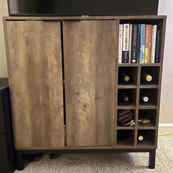 Bar Cabinet and Wine Rack