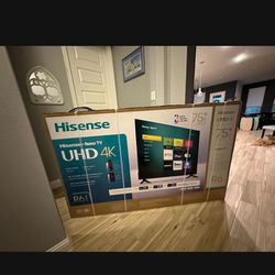 75” Hisense Smart 4K LED UHD Tv