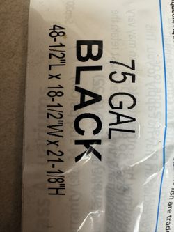 75 Gallon Reptile Tank