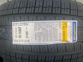 275/35/21 good year tires