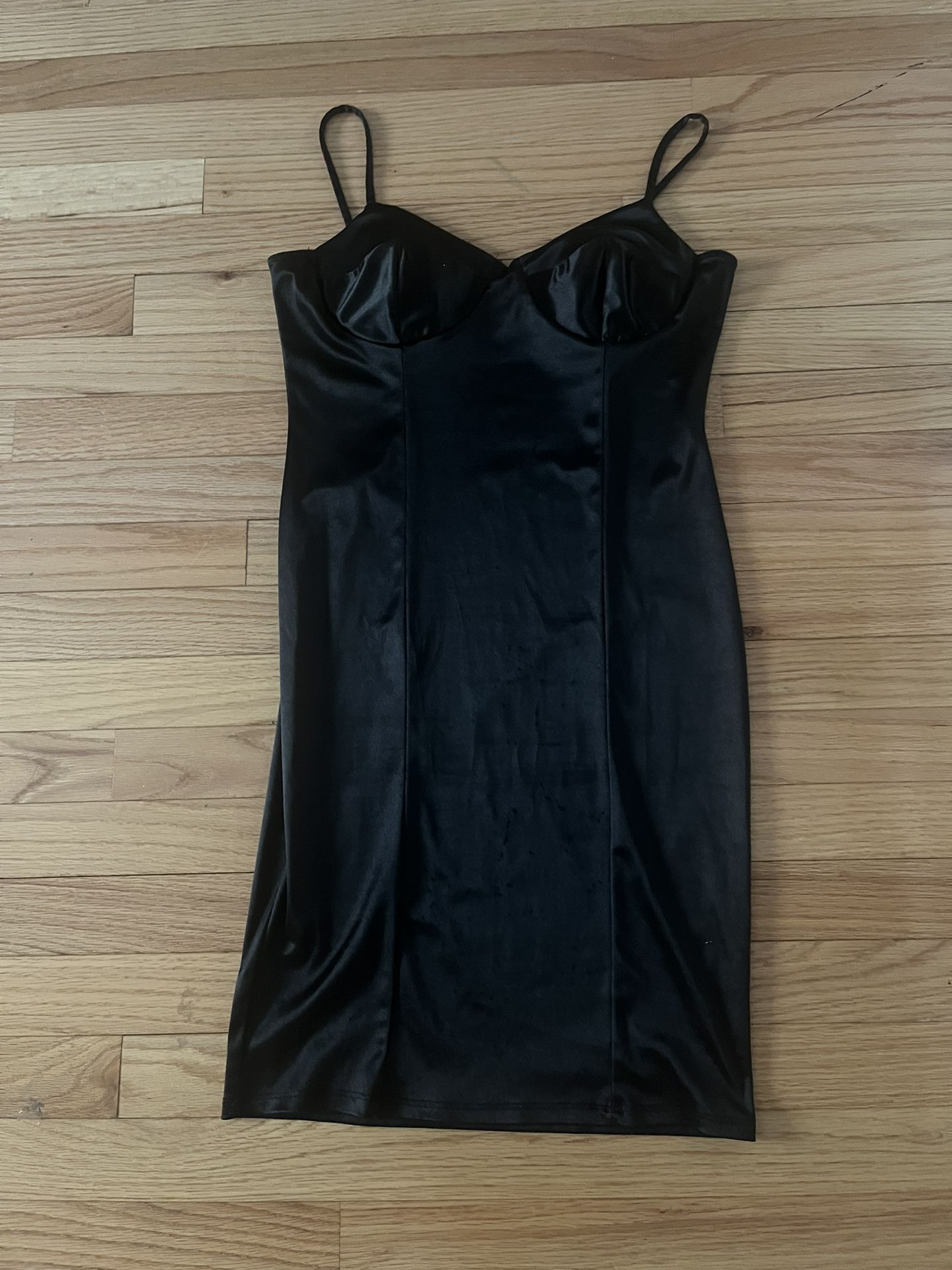 Black Silk Dress