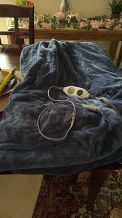 Electric Blanket With Foot Warmer Queen Size Brand Knew