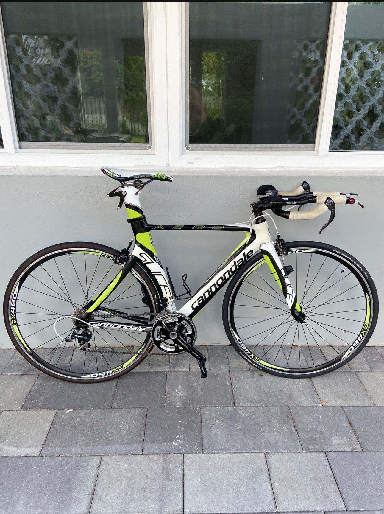 Cannondale Slice Tri Road Bike Carbon Shimano 105 Size 51