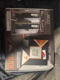 G.Skill flare 2x16GB, MSI X870E-P, Ryzen 7 9850X3D