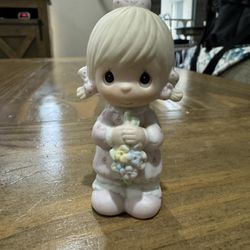 Precious Moments Figurine Flower Girl Wedding Gift 