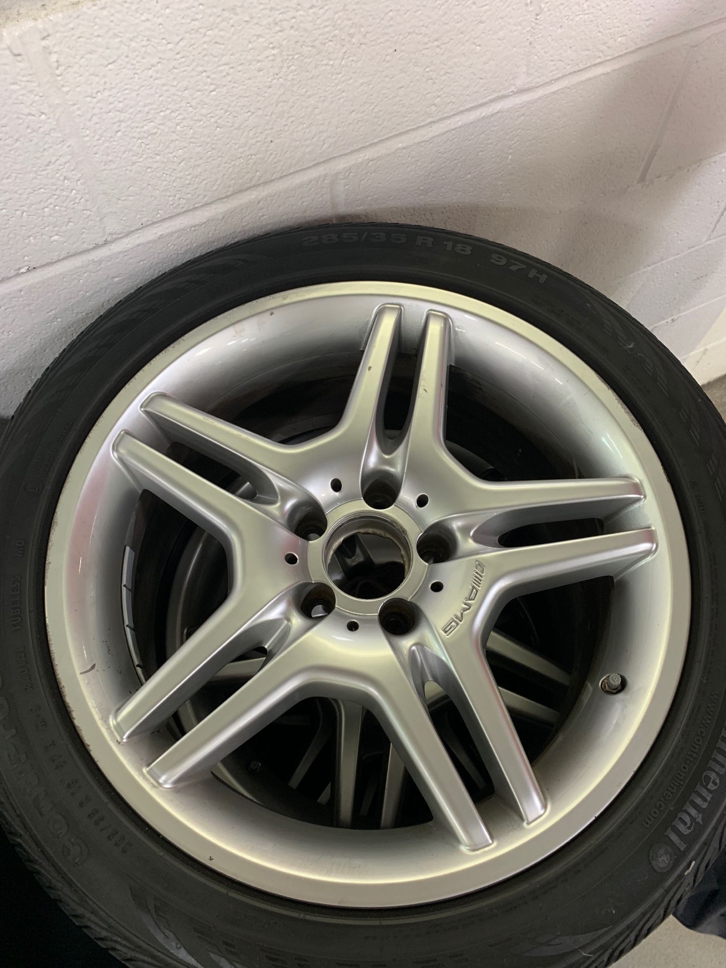 MERCEDES WHEEL/TIRE SET