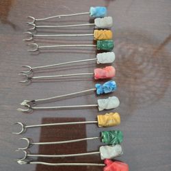 Multicolor Vintage cocktail piks