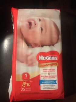 Huggies snugglers #1 $7 firm