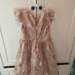Pink Blush & Gold Party Dress 