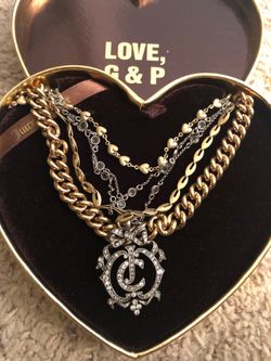 Juicy Couture statement necklace