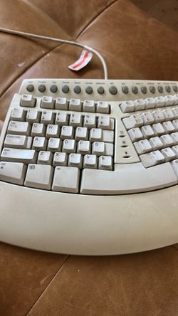 Vintage ergonomic keyboard