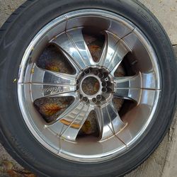 22 in velocity wheels 6 x 135mm all lug nuts included