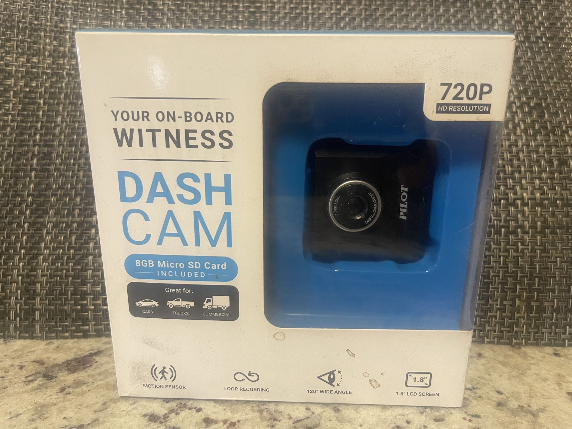 Dash Cam (SD Card) Included