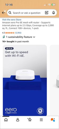 Eero Pro 6e
