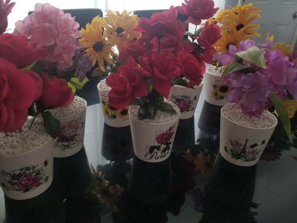 Flower centerpieces