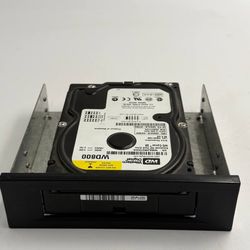 Western Digital WD800JB 80GB IDE PATA Hard Drive w/ Bracket Untested AS-IS