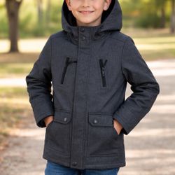 Urban Republic, Boys Winter Hooded Jacket-Size Small (8) Gray. New With Tags