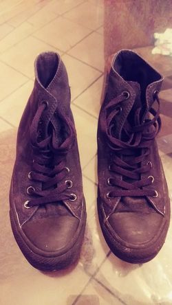 Black Converse size8