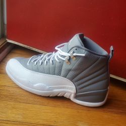 Jordan 12 Gray White